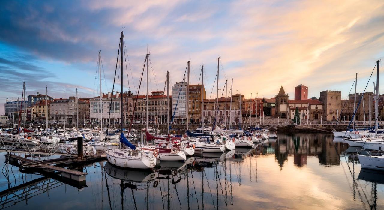 Las Terrazas de Güeli 6 pax WiFi · Garaje · Vistas Gijón Exterior foto